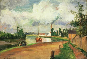 Fischer an den Ufern der Oise, 1876